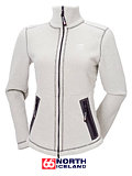 66 Degrees North Esja Fleece Jacket Women's (Light Gray)