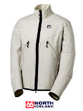 66 Degrees North Glymur Softshell Jacket Men's (Light Gray)