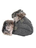 66 Degrees North Kaldi Mittens (Ash Grey)