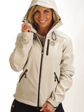 66 Degrees North Reykjavik Softshell Jacket Women's (Light Gray)