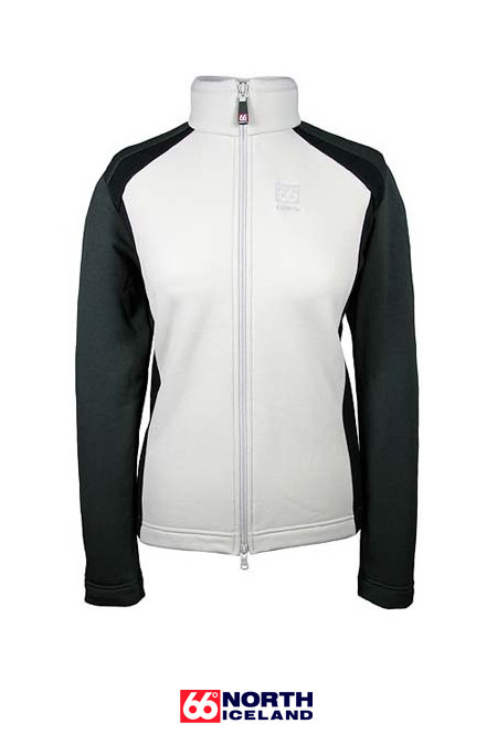 66 Degrees North Reykjavik Softshell Jacket Women's (Light Gray)