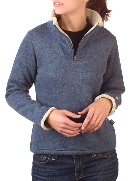 Alfwear Ingrid 1/4 Zip Sweater Women's (Deep River Blue)