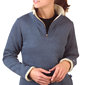 Alfwear Ingrid 1/4 Zip Sweater Women's (Deep River Blue)