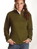 Kuhl Ingrid 1/4 Zip Sweater Women's (Spinach)