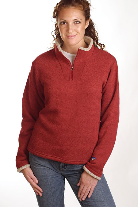 Kuhl Ingrid 1/4 Zip Sweater Women's (Red)