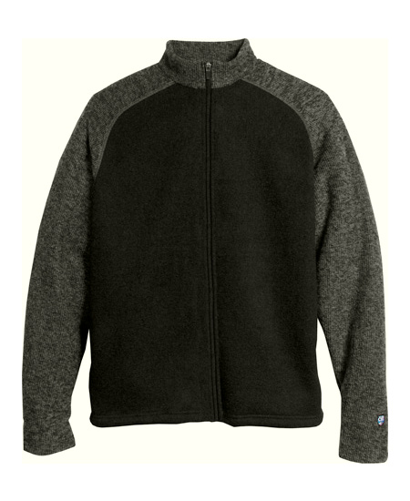 Kuhl Moonbeam Full Zip Sweater Men's (Charcoal / Charcoal Tweed)