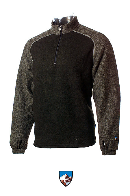Alfwear Moonbeam 1/4 Zip Sweater Men's (Charcoal / Charcoal)