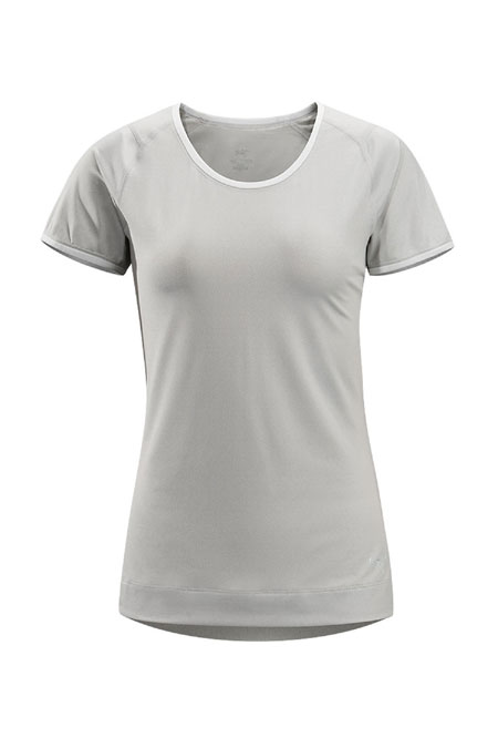 Arc'Teryx Mentum Short Sleeve Tee Women's (Pearl Grey)