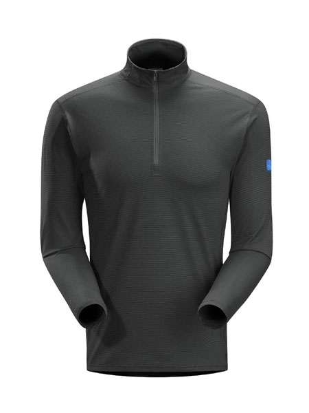 Arc'Teryx Phase SL Zip Neck Base Layer Men's (Graphite)