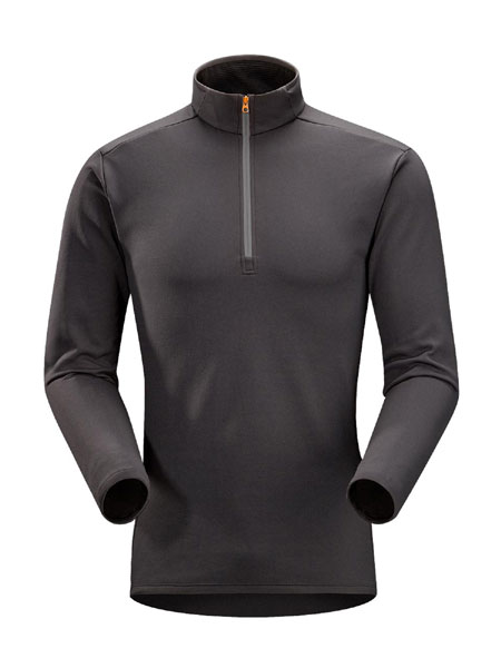 Arc'Teryx Phase SV Zip Neck LS Base Layer Men's (Graphite)