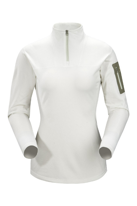 Arc'Teryx Rho LT Zip Baselayer Women's (White Tea)