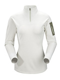 Arc'Teryx Rho LT Zip Baselayer Women's (White Tea)