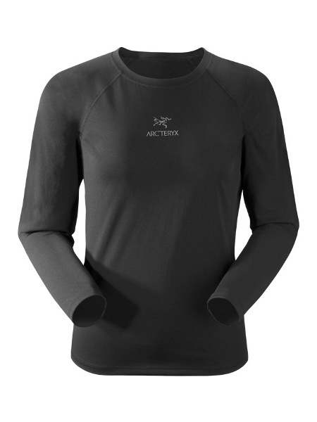 Arc'Teryx Rho SL Crew Neck LS Baselayer Women's (Black / Outline