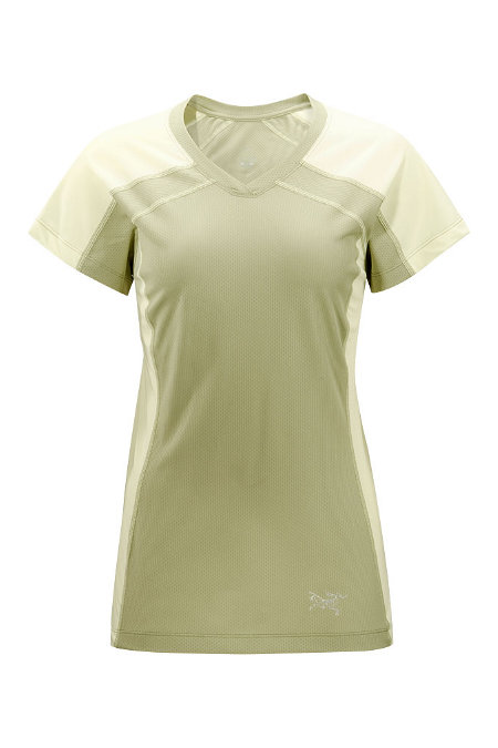 Arc'Teryx Velox Comp V Neck Women's (Green Tea)