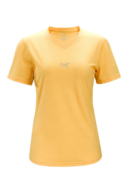 Arc'Teryx Velox V Neck Women's (Canary)