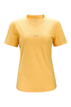 Arc'Teryx Velox V Neck Women's (Canary)