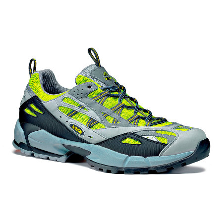 Asolo Reactor Trail Running Shoes Men's (Light Grey / Lemon Gree