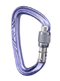 Black Diamond Nitron Screwgate Carabiner (Violet Haze)