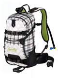 Camelbak Muse 70 oz. Hydration Backpack Women's (White Charcoal Plaid)