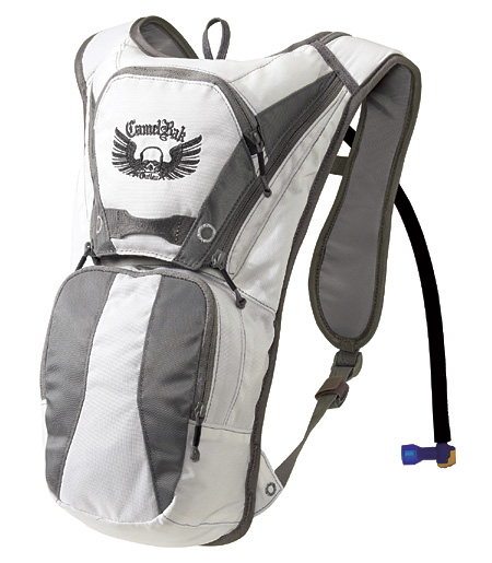 Camelbak Scorpion 70 oz. Hydration Backpack (White / Light Grey)