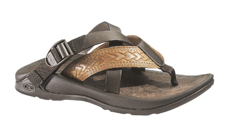 Chaco Hipthong Leather EcoTred Men's (Chocolate Brown)