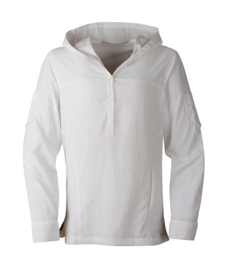 Cloudveil Cool Caribe Hooded Pullover Women's (Bright White)