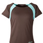 Cloudveil Duo Short Sleeve Crew Women's (Chocolate / Aruba Blue)