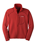 Cloudveil Run Don't Walk 1/2 Zip Sweater Men's (Patrol Red)