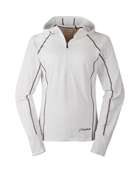 Cloudveil Run Don't Walk Performance 1/2 Zip Hoodie Women's (Bri