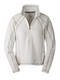 Cloudveil Run Don't Walk Zip Neck Top Women's (Pearl)