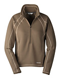 Cloudveil Run Don't Walk Zip Neck Top Women's (Chocolate)