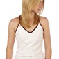 Cloudveil Track Cami Women's (Bright White / Night Shade)