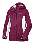 Columbia Arcadian Rain Jacket Women's (Tarte / White)