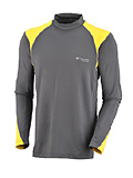 Columbia Backpaddle Long Sleeve Crew Men's (Grill . Cyber Yello)