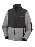 Columbia Ballistic II Windproof Fleece Jacket Men's (Grout / Dark Charcoal)
