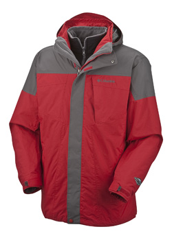 Columbia Bugaboo Parka Men's (Intense Red / Charcoal)