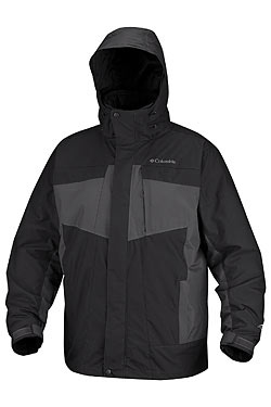 Columbia Bugaboo Parka Tall 2009 Men's (Black / Charcoal)