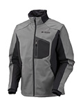 Columbia Crag Mountain Softshell Men's (Grout / Black)