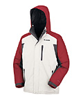 Columbia Double Whammy II Jacket Men's (Sea Salt / Intense Red / Charcoa)