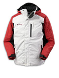 Columbia Double Whammy Jacket Men's (Swiss / Intense Red / Black)