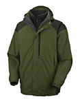 Columbia Erudite Parka Men's (Cilantro / Greenscape / Black)