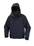 Columbia Lhotse Mountain II Parka Men's (Columbia Navy / Black / Dk Charc)