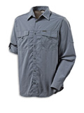 Columbia Omni-Dry Silver Ridge II Long Sleeve Shirt Men's (Metal)