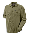 Columbia Omni-Dry Silver Ridge II Long Sleeve Shirt Men's (Savory)