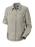 Columbia Silver Ridge III Long Sleeve Shirt Women's (Fossil)