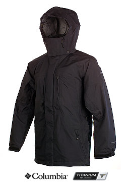 Columbia Sportswear Ballistic Shell Jacket Men's (Black)