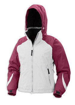 Columbia Sportswear Burning Heart Parka Women's (White / Raspberry Jam)