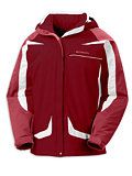 Columbia Sportswear Diamond Run Jacket Women's (Beet / Daredevil / White)