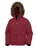 Columbia Sportswear Mt. Rosa Hooded Down Bomber Women's (Garnet)