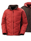 Columbia Sportswear Powder Dreams Reversible Down Jacket Women's (Daredevil / Bark)